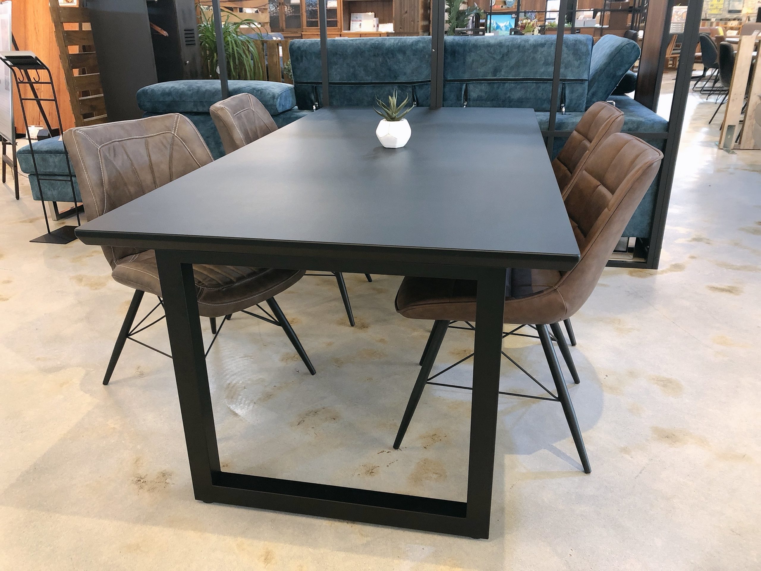 180 オーダー無限大食卓セット天板素材 色 ｻｲｽﾞ 脚形 椅子もいろいろ選べます 種田家具 雑貨zakkashop