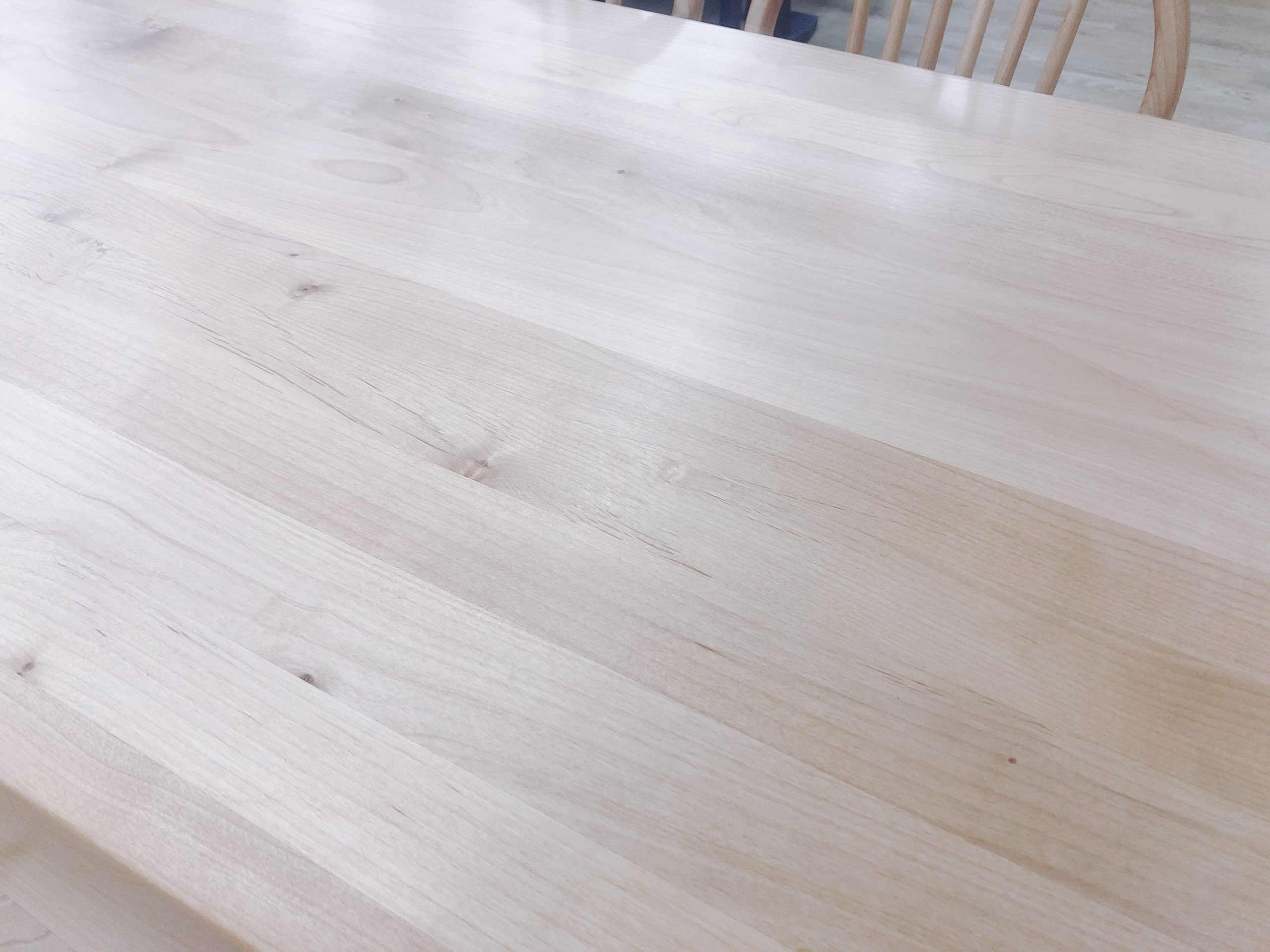 Fの安全 アルダー材 天然オイル仕上げ食卓セット 商品入れ替えにつき 種田家具 雑貨 Zakkashop 山口県 山口市 下松市 タネダのギフト