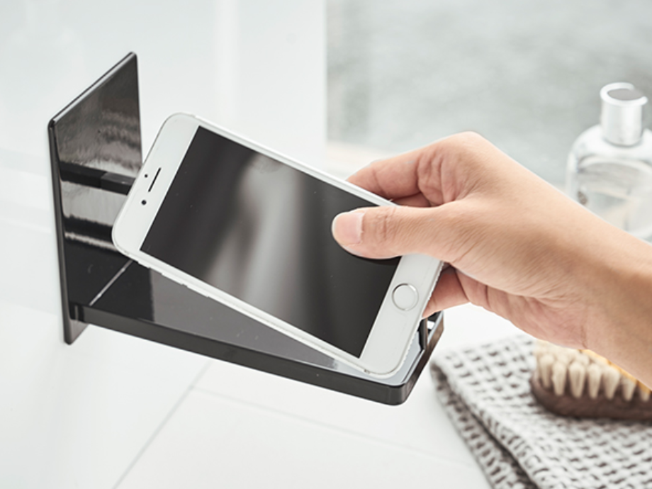 マグネット バスルーム スマートフォンスタンド タワーtower 山崎実業 種田家具 雑貨 Zakkashop 山口県 山口市 下松市