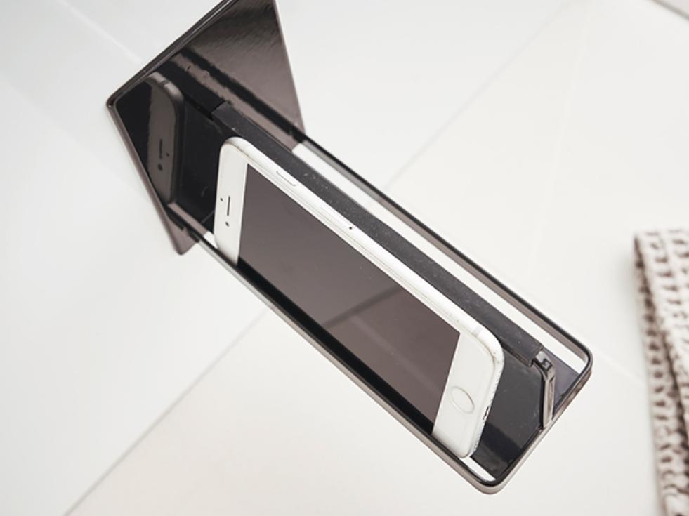 マグネット バスルーム スマートフォンスタンド タワーtower 山崎実業 種田家具 雑貨 Zakkashop
